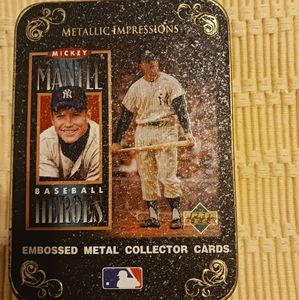 NIP Vintage Upper Deck Metallic Collectors Cards